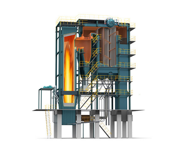 SHX Coal-fired CFB Hot Water Boiler