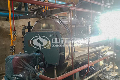 1 Ton Gas Fired Boiler Used for Food Industry