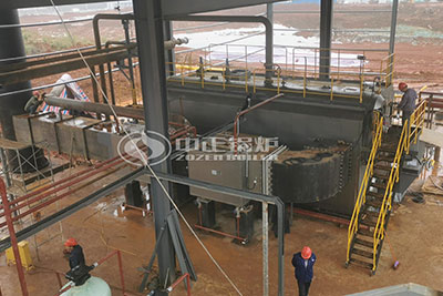 4 Tons Gas Boiler Used For Rubber Factory