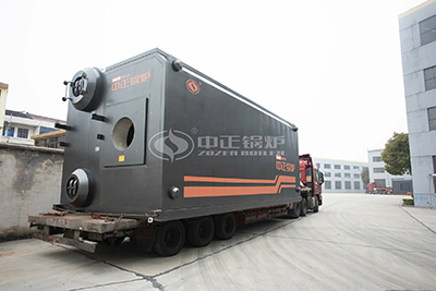 10 Ton Oil Gas Boiler for Edible Oil Plant in Peru